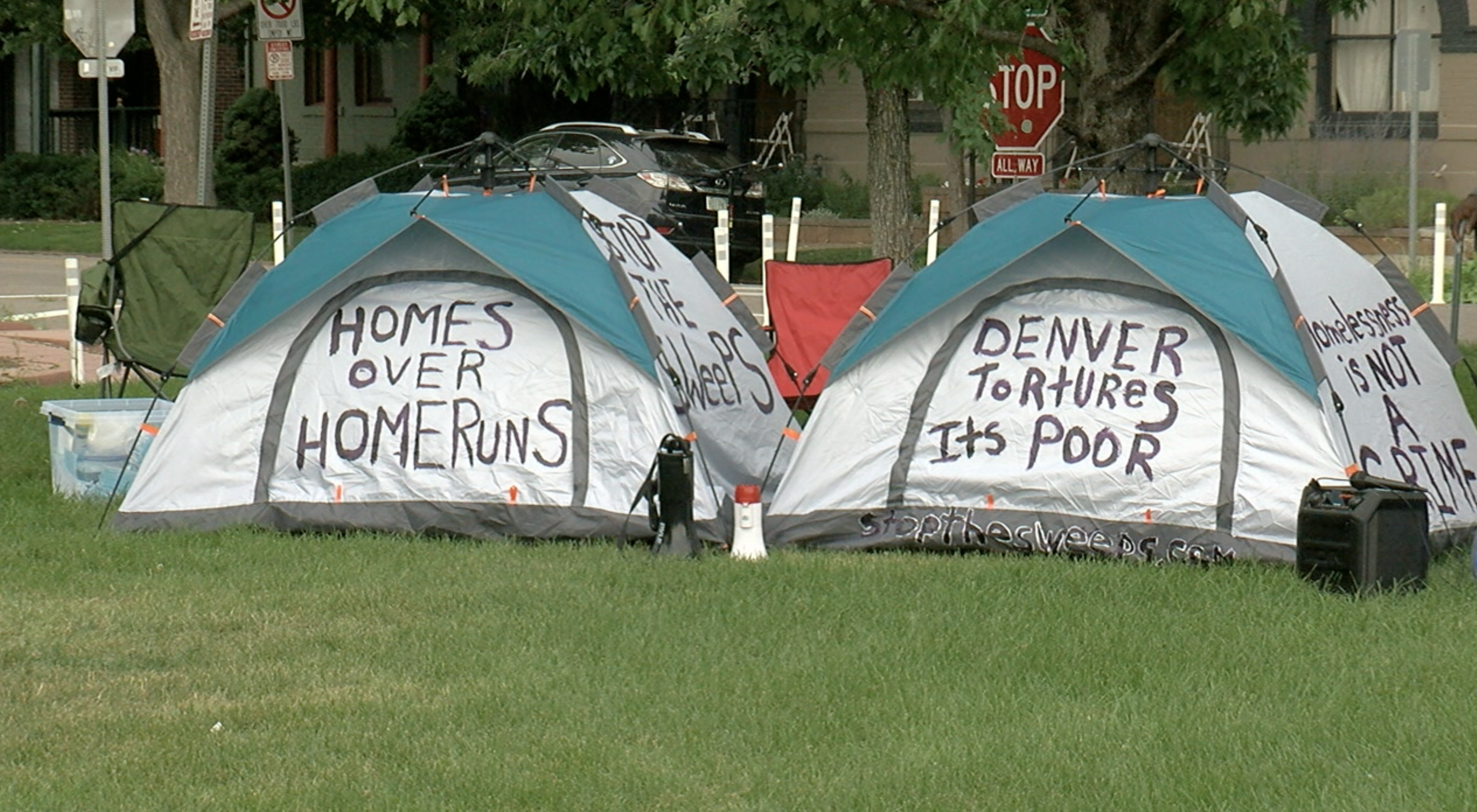 Advocates rally outside of All-Star Game to shed light on Denver's homeless problem - Vimarsana News